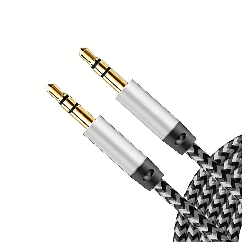 1.5 Meter Branded AUX Audio Cable for High-Quality Sound