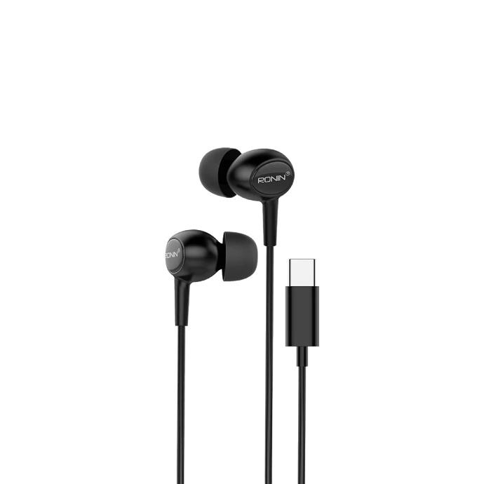 [HF1RN34-1] Ronin R-9 Type C Handsfree HF1RN34-1 - Premium Sound & Comfort