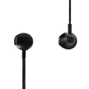 Type-C Branded Handsfree: Black Earbuds with Microphone & Controls