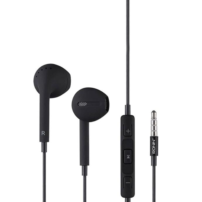 [HF4RN7-2] Ronin R-5 Handsfree: Comfortable Wired Handfree with Clear Sound