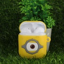 Bright Yellow AirPods 2 Case - Durable & Stylish Silicone Protection