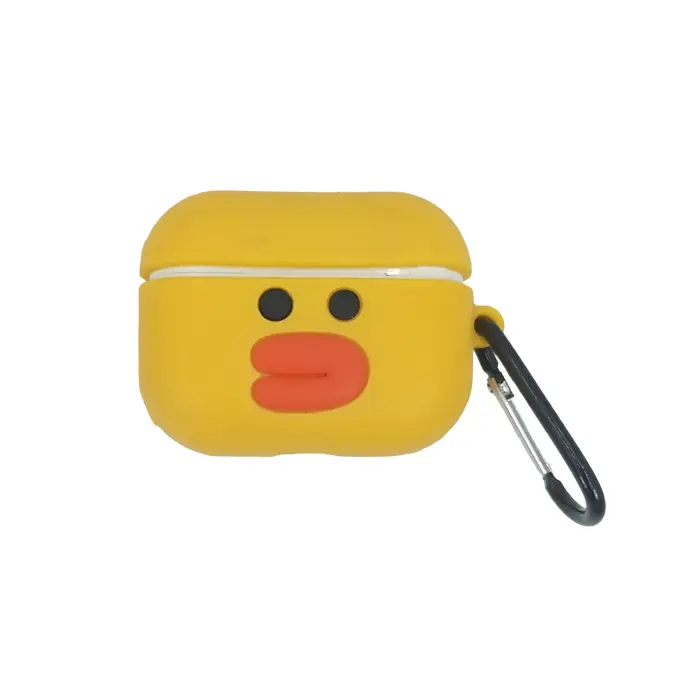 [HFBCASE-22-6] Vibrant Yellow AirPods Pro Case - Stylish & Durable Silicone Protection