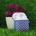 Blue Hole Design AirPods Case - Durable Silicone Protection