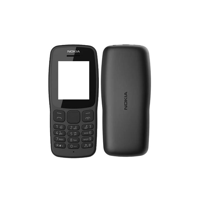 [HS6NK106-3-2] Nokia 106 (18) Housing Complete (Black)