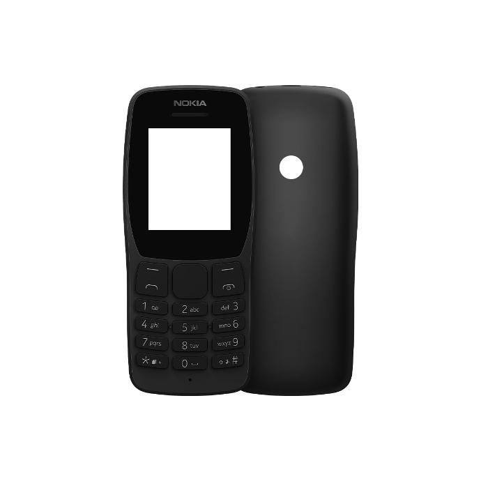 Complete Black Body Replacement for Nokia 110 (2019) - Durable & Stylish