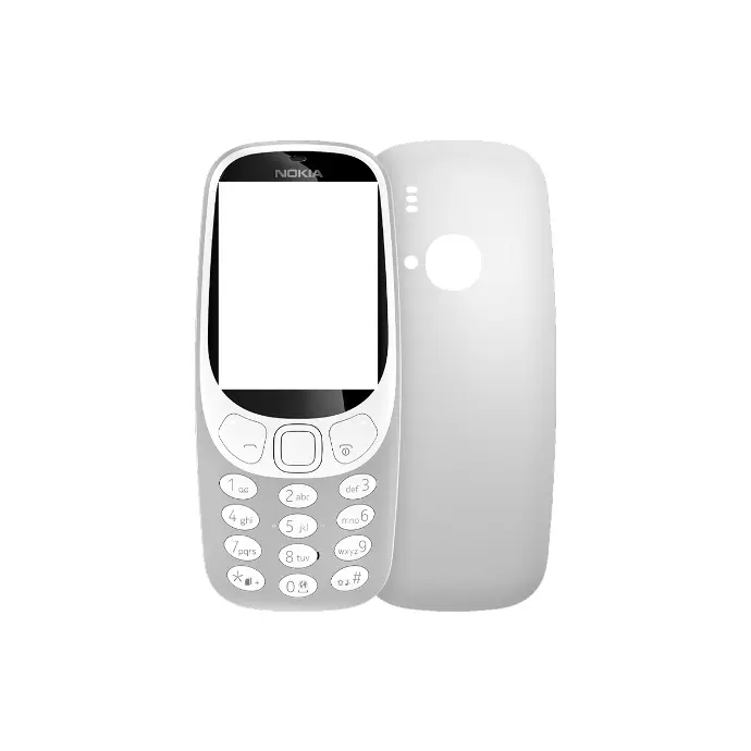 Nokia 3310 Complete Housing - Grey