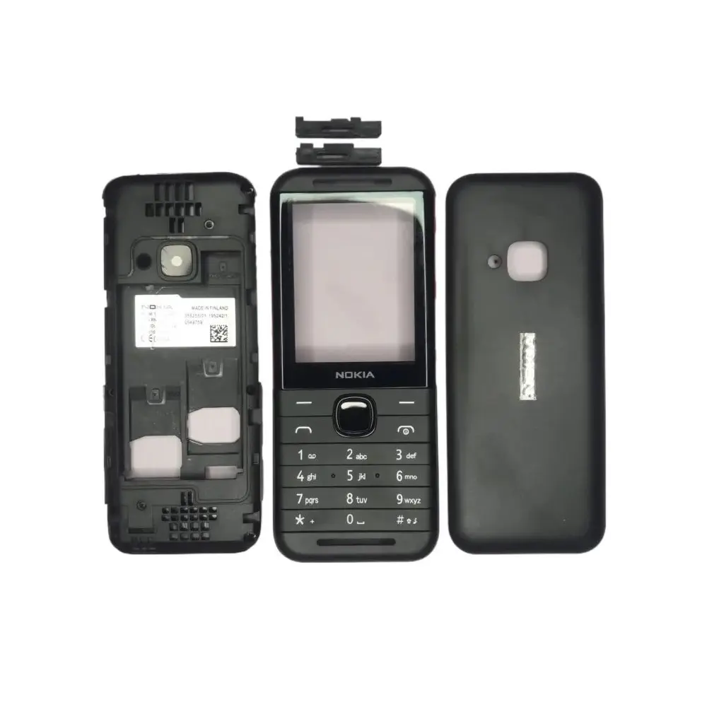 [HS6NK5310-3-2] Complete Black Body Replacement for Nokia 5310 - Durable & Stylish