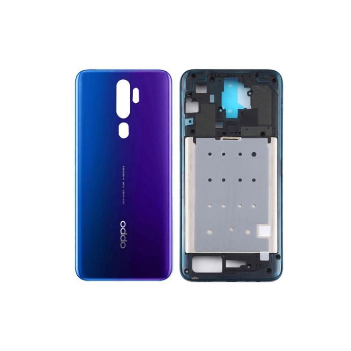 Complete Blue Housing Replacement for Oppo A5 20 - Durable & Stylish