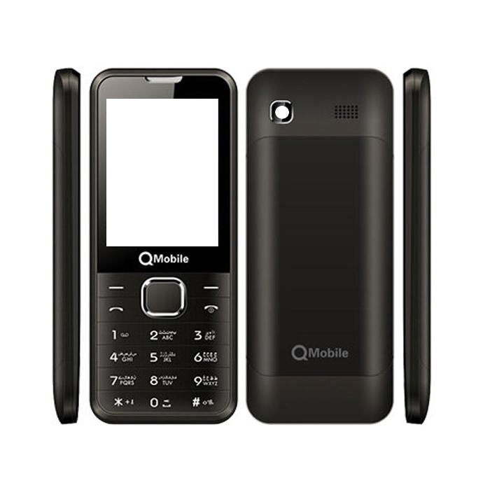 Complete Black Housing for Q Mobile R350 - HS6QR350-1-2 Replacement