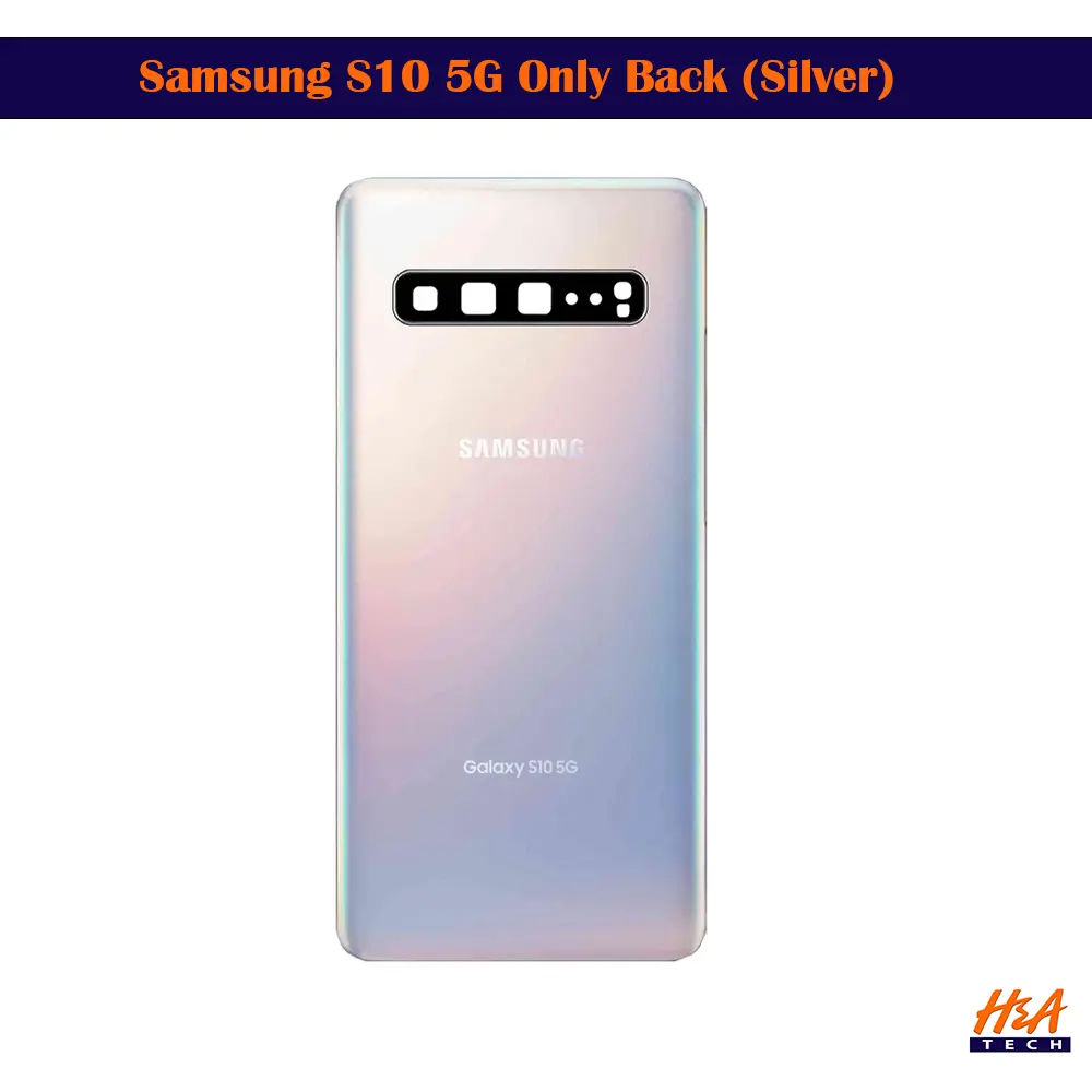 [HS9SS105G-3-7] Samsung S10 5G Only Back (Silver)