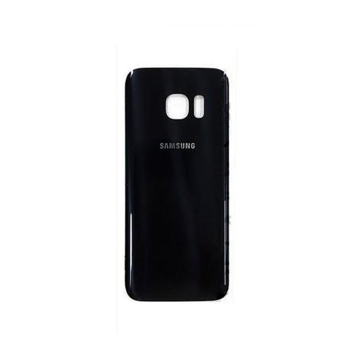 Samsung S7 Edge Black Back Housing - Sleek Replacement Panel