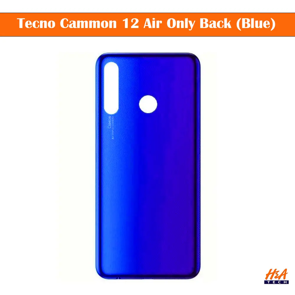 Tecno Cammon 12 Air Only Back (Blue)