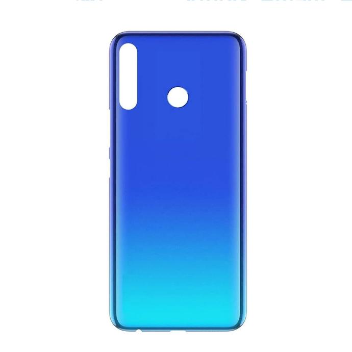 Tecno Spark 4 Back Cover - Durable Blue Protection for Your Smartphone