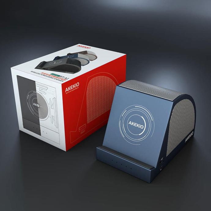 Akekio BTA1 Wireless Bluetooth Speaker - Compact Audio Power