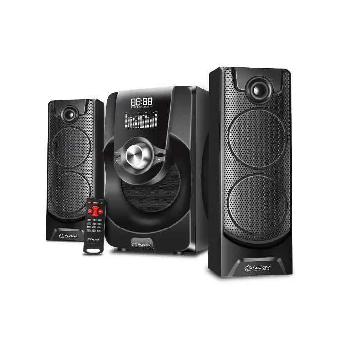 Audionic Mega 60 Bluetooth Speaker - Powerful 2.1 Sound System