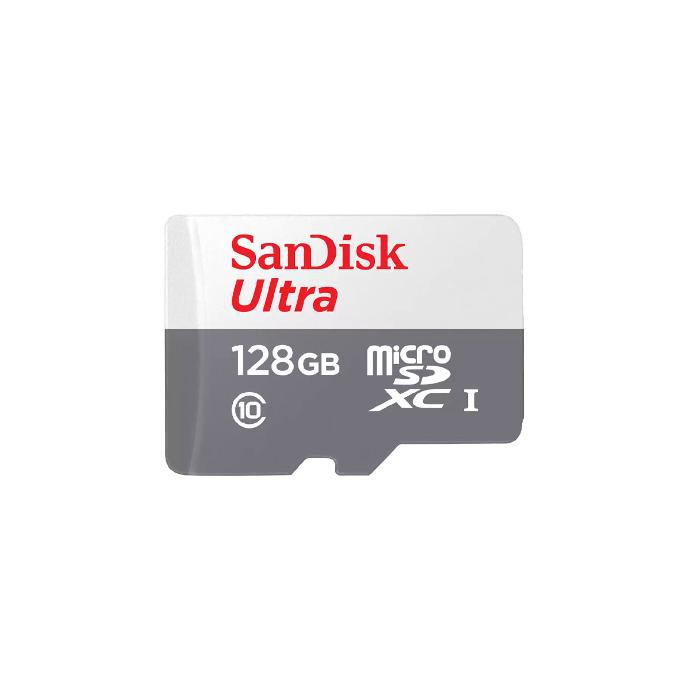 SanDisk 128GB Micro SD Card with 1-Year Warranty for Reliable Storage