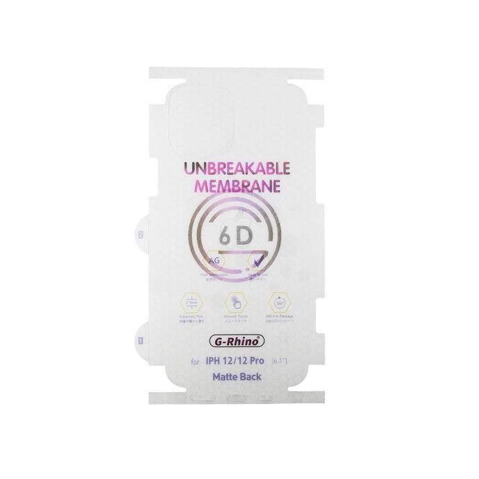 [PL10IP12PR-3] iPhone 12 Pro Unbreakable Membrane Back Sheet - Ultimate Protection