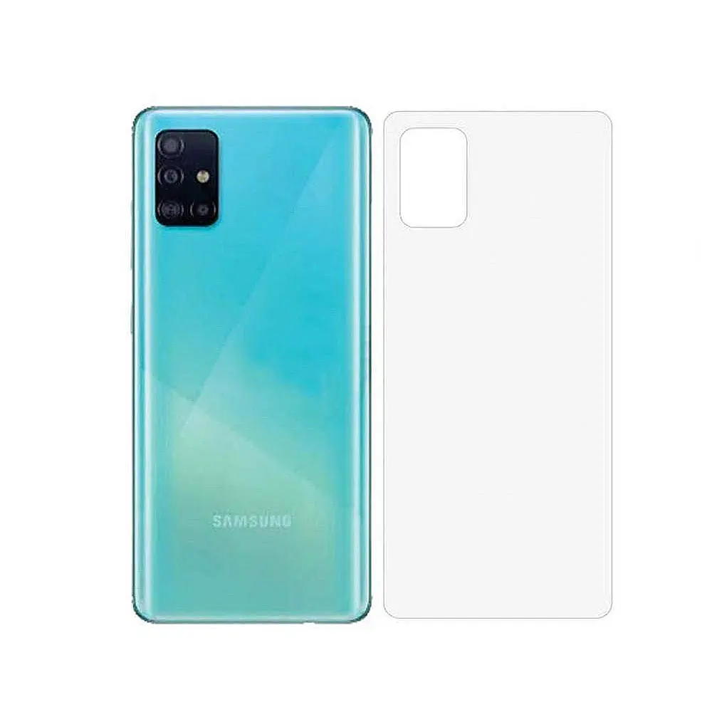 Samsung A51 Back Jelly Sheet - Flexible & Durable Phone Protection
