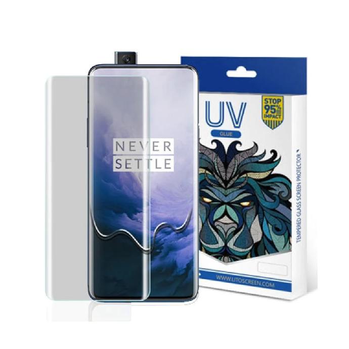 "OnePlus 7 Pro Lito UV Glass Protector - Premium Screen Clarity & Safety"