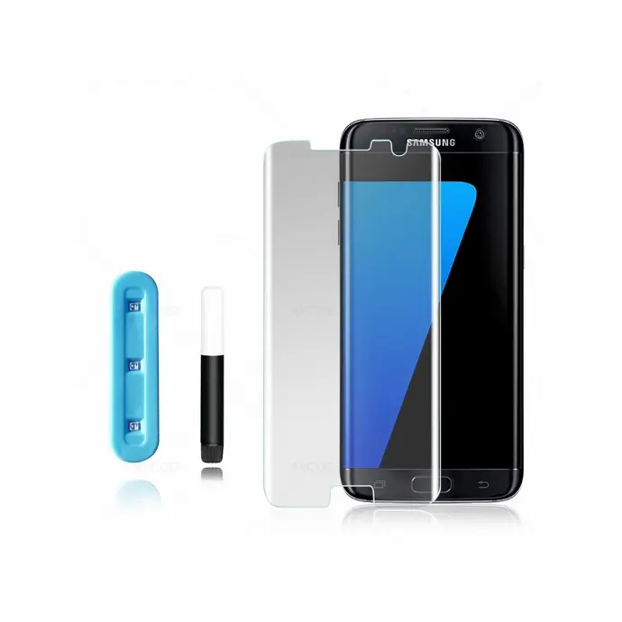 "Samsung S7 Edge Rhino UV Glass Protector - Ultimate Screen Defense"