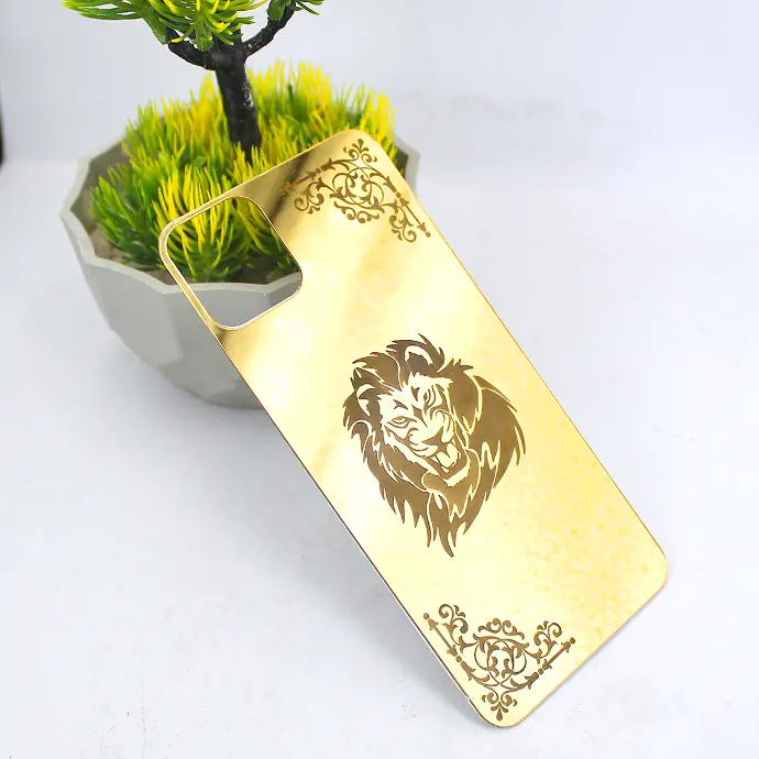 Golden Plated Back Sheet for iPhone 11 Pro Max
