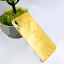 Golden Plated Back Sheet for iPhone X