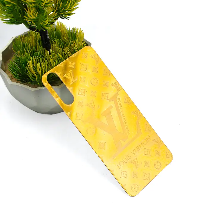 Golden Soft Plated Back Sheet for Vivo S1
