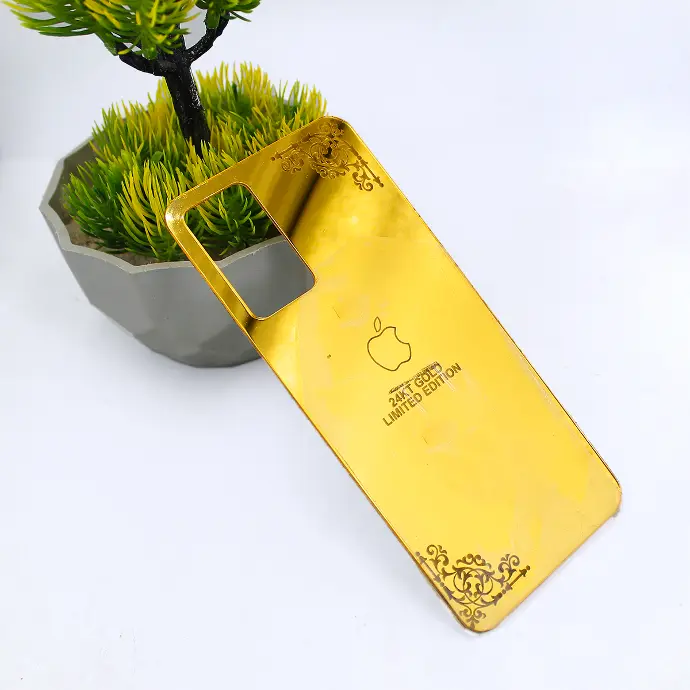 Golden Plated Back Sheet for Vivo V21