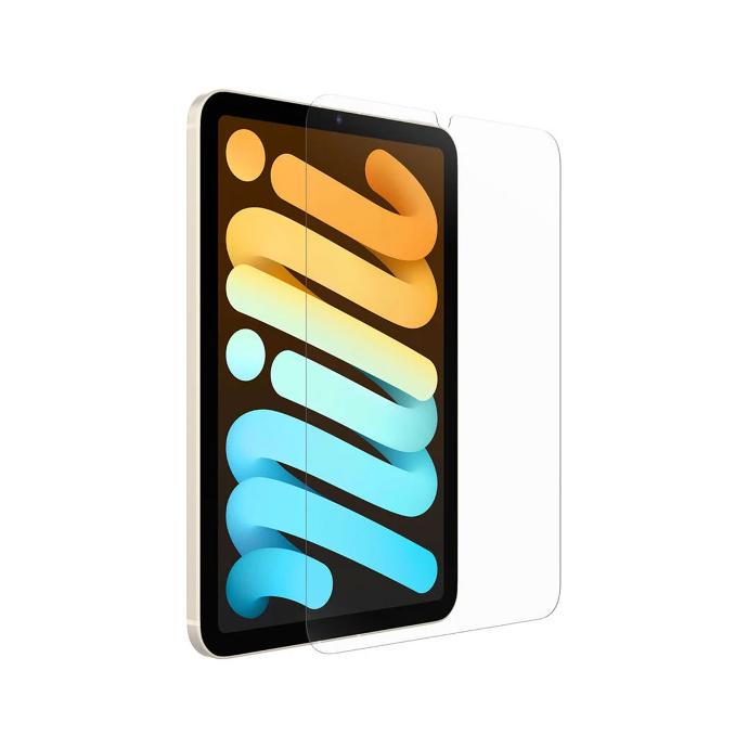 [PL4IPADMNI6-1] iPad Mini 6 Polish Glass Screen Protector - Crystal Clear Defense