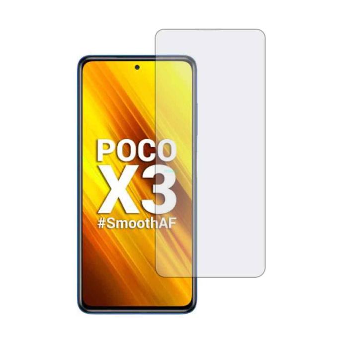 [PL4MIX3-1] Redmi Poco X3 Polish Glass Protector - Ultimate Clarity & Protection