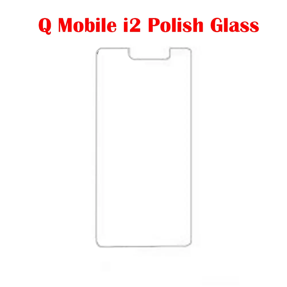 Q Mobile I2 Polish Glass Protector - Superior Clarity & Protection