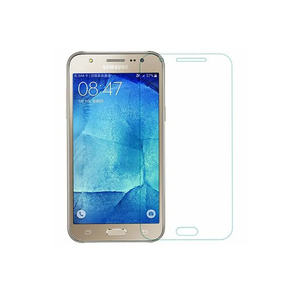 Samsung J5 Polish Glass Protector - Ultra Thin, Crystal Clear Shield