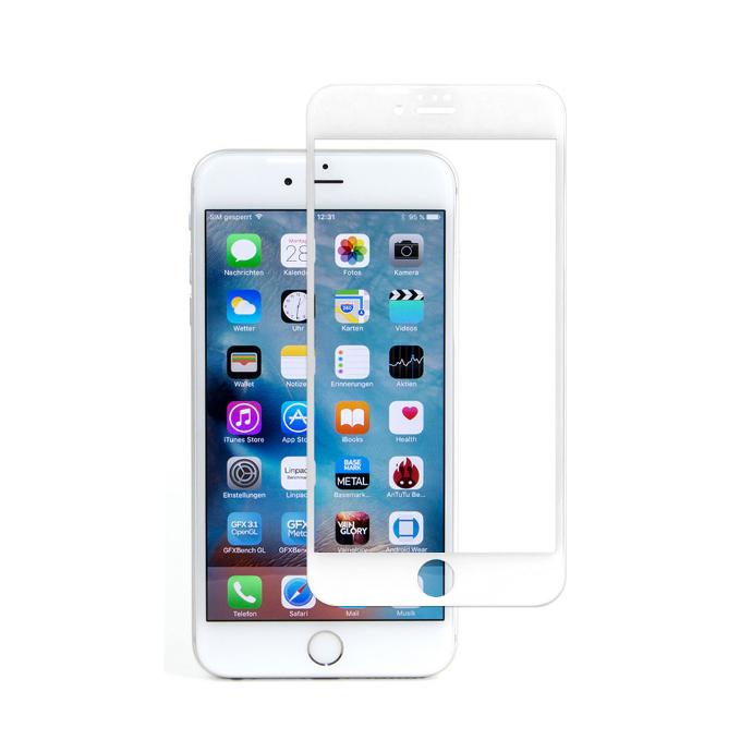 [PL6iP7G-2-1] iPhone 7 & 8 White 9D Glass - Premium Screen Protection