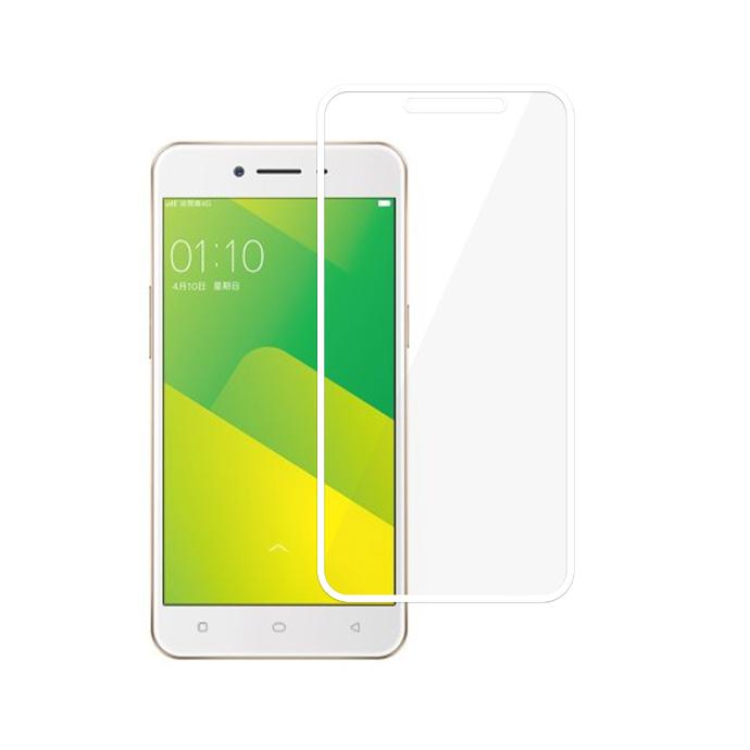 [PL6OA37-2-1] Oppo A37 9D Glass - White | Ultimate Screen Protection & Clarity