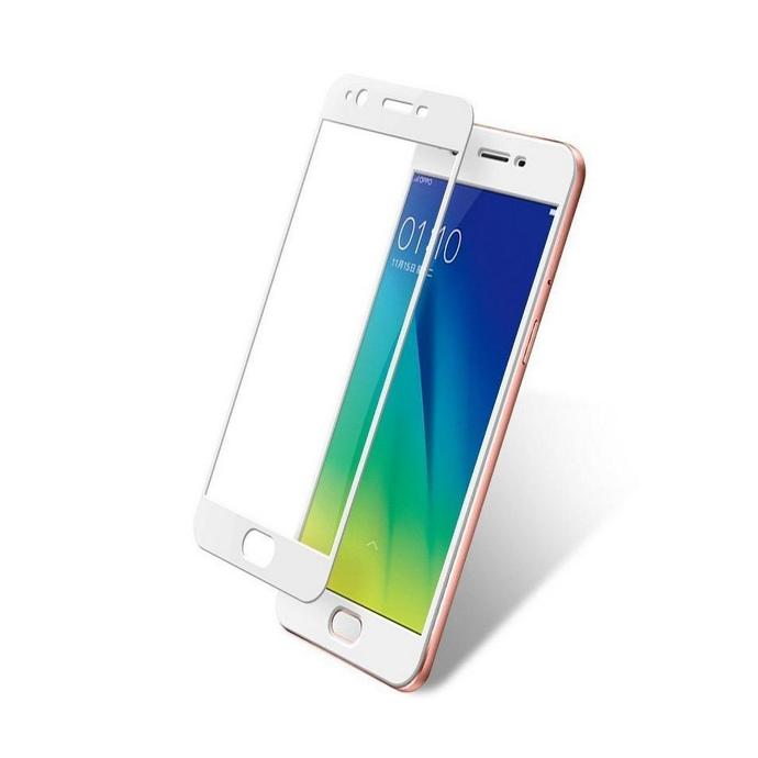 [PL6OA57-2-1] Oppo A57 9D Color Glass(White)