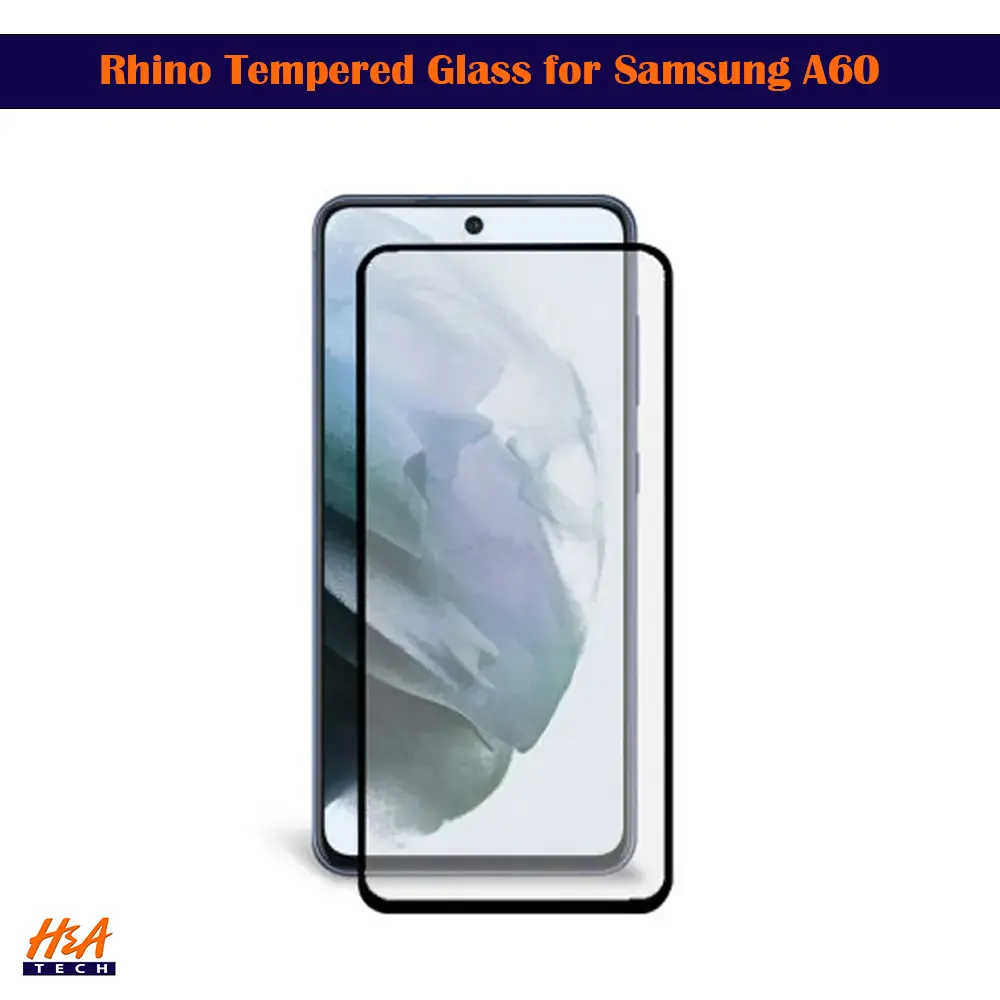 Rhino Tempered Glass for Samsung A60 - Premium Screen Protection