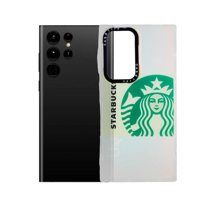 Samsung S23 Ultra Casetify 3D Print Pouch - White Mobile Case