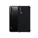 Huawei P Smart Back Case Colour Mobile Pouch - Black