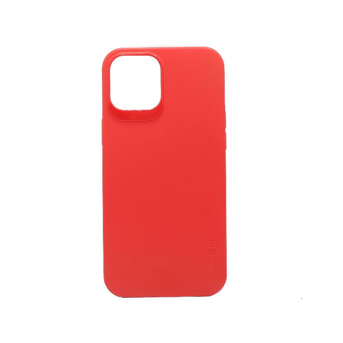 iPhone 12 Pro Max Back Case - Soft Mobile Pouch - Red