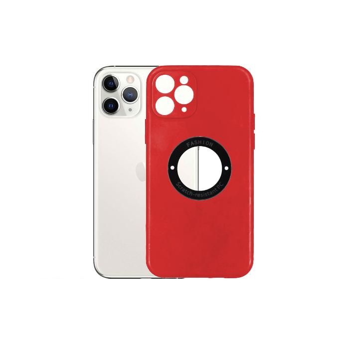 [PO14BiPXi-1-4] Red Logo Pouch Mobile Case for iPhone 11 Pro - Stylish Protection