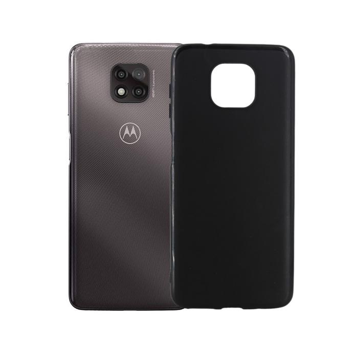 [PO14BMMGPWR-0-2] Motorola Moto G Power 2021 Soft Silicone Case - Black