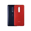 Nokia 5 Soft Silicone Mobile Pouch - Maroon