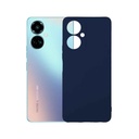 Tecno Camon 19 Pro Soft Silicone Case - Navy Blue Mobile Pouch