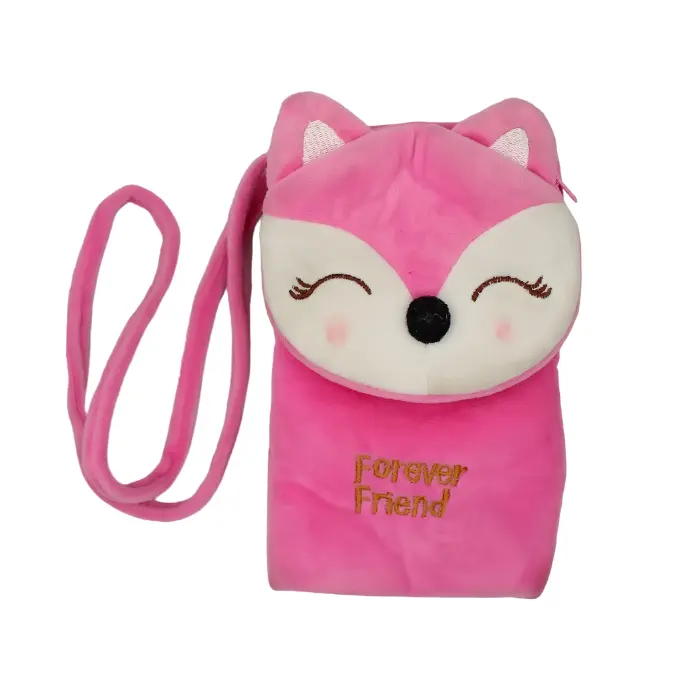 [PO14BVBAG-1-10] Stylish Pink Universal Ladies Mobile Bag - PO14BVBag 1-10