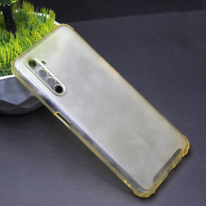 Oppo Realme 6 Back Case Colour Mobile Pouch - Yellow