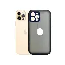 iPhone 12 Pro Max 3-in-1 Back Case Pouch - Durable Protection (Blue)