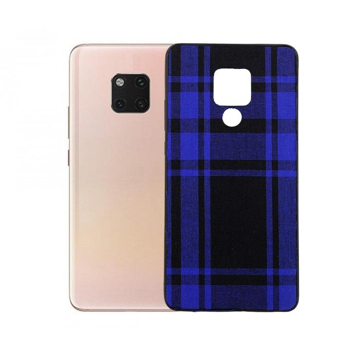 Huawei Mate 20 Leather Mobile Pouch - Stylish Protection (Blue)
