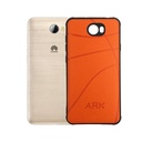 Huawei Y5II Leather Mobile Pouch - Stylish Protection (Orange)