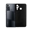 Infinix Hot 12 Play Puloka Leather Mobile Pouch (Grey) - Stylish Protection