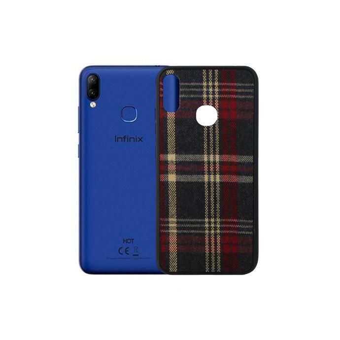 Infinix Hot 6X Leather Mobile Pouch (Red) - Stylish Protection